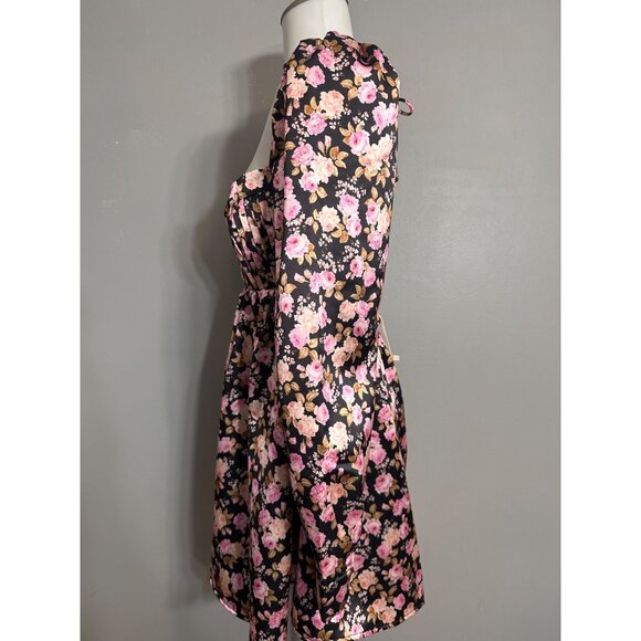 For Love & Lemons KATE LONG SLEEVE MINI DRESS NWT  X Small - Picture 3 of 13